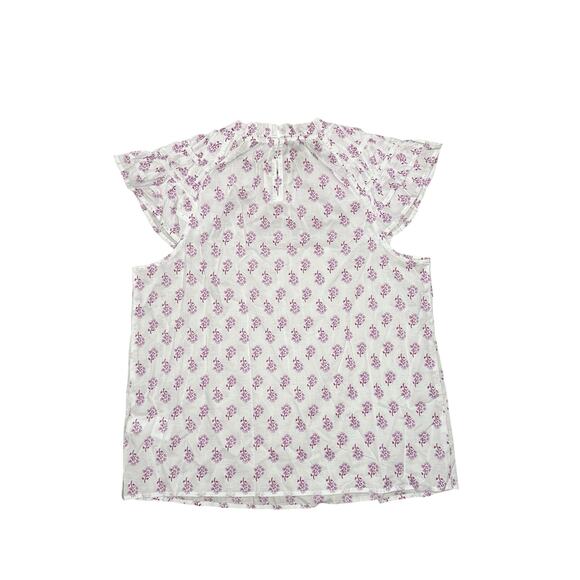 NWT J. Crew Flutter-Sleeve Top Size M - Picture 5 of 7